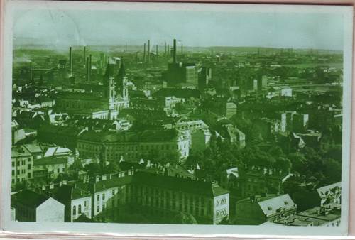 Foto alte Ansichtskarten aus Tschechien: Ostrava 1939