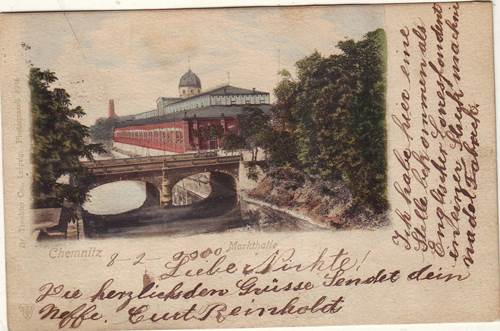 Foto alte Ansichtskarten Deutschland: Chemnitz 1913