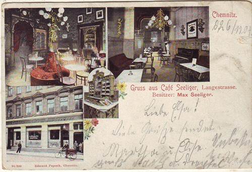 Foto alte Ansichtskarten Deutschland: Chemnitz 1904