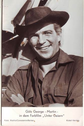 Foto alte Ansichtskarten: Götz George