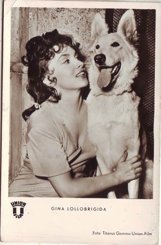 Foto alte Ansichtskarten: Gina Lollobrigida