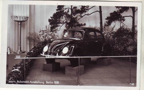 Foto alte Ansichtskarten: Volkswagen 1939