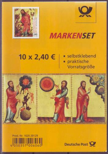 Foto Bund-Briefmarken: Markenheftchen Meister Bertram 2015